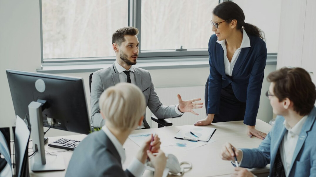 business meeting discussion